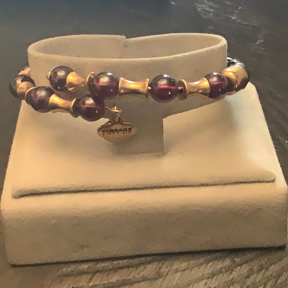 ALEX and ANI VINTAGE 66 Beaded Wrap Bracelet